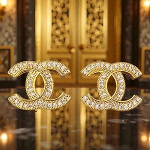 Yellow Gold Bling Earrings